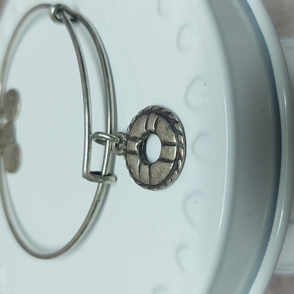 Alex and Ani~Life Preserver Bracelet~Silver - Picture 2 of 3